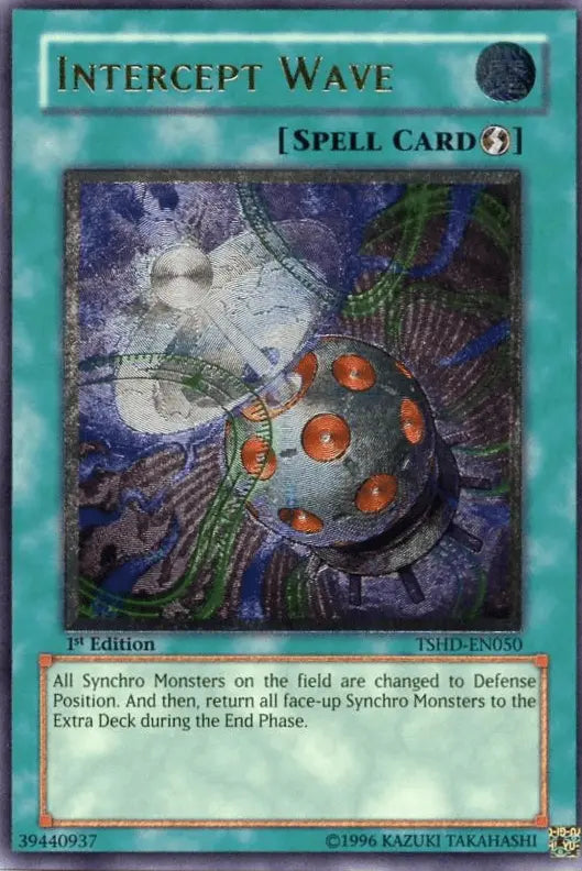 Intercept Wave [TSHD-EN050] Ultimate Rare - Doe's Cards