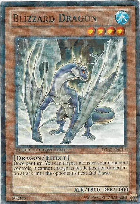 Blizzard Dragon [DT07-EN010] Common - Doe's Cards