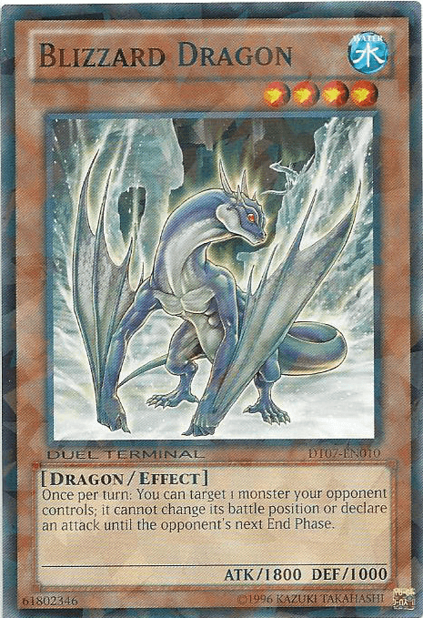 Blizzard Dragon [DT07-EN010] Common - Doe's Cards