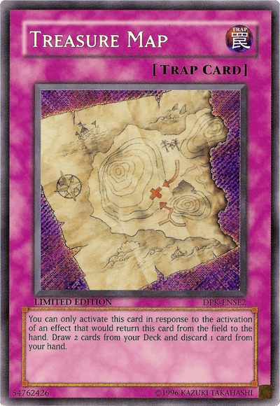 Treasure Map [DPK-ENSE2] Secret Rare - Doe's Cards