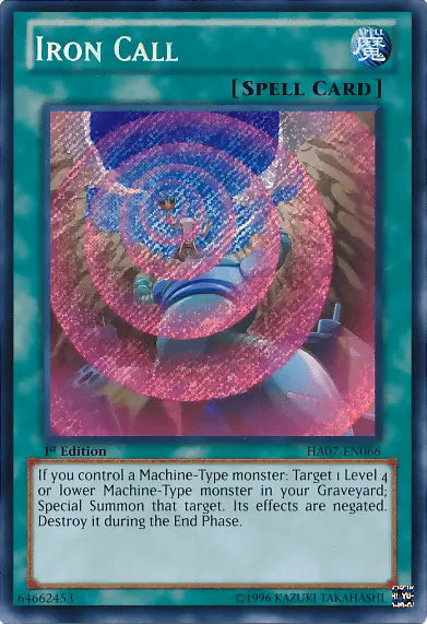 Iron Call [HA07-EN066] Secret Rare - Doe's Cards