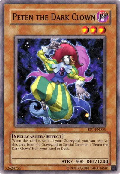 Peten the Dark Clown [EP1-EN005] Common - Doe's Cards