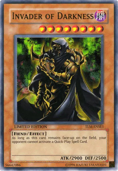Invader of Darkness [TLM-ENSE1] Ultra Rare - Doe's Cards