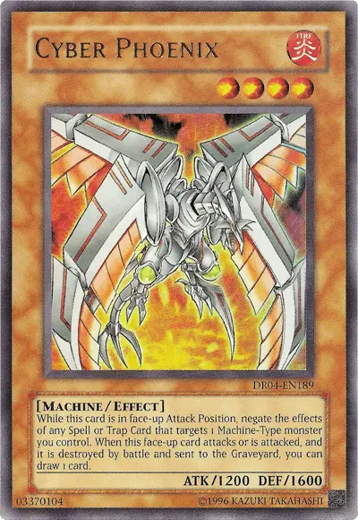 Cyber Phoenix [DR04-EN189] Ultra Rare - Doe's Cards