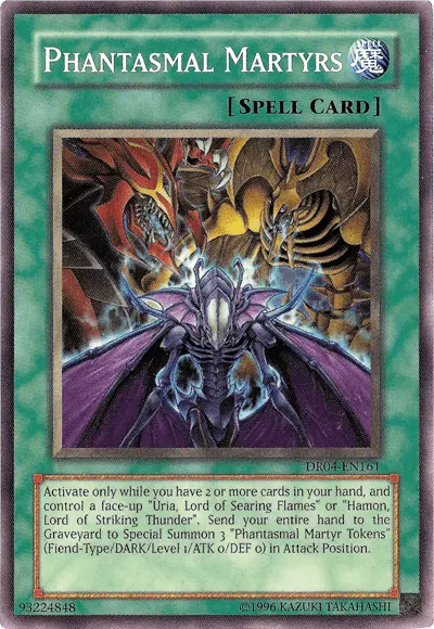 Phantasmal Martyrs [DR04-EN161] Rare - Doe's Cards
