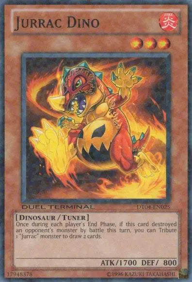 Jurrac Dino [DT04-EN025] Common - Doe's Cards