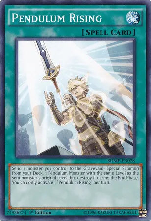 Pendulum Rising [SDMP-EN028] Common - Doe's Cards