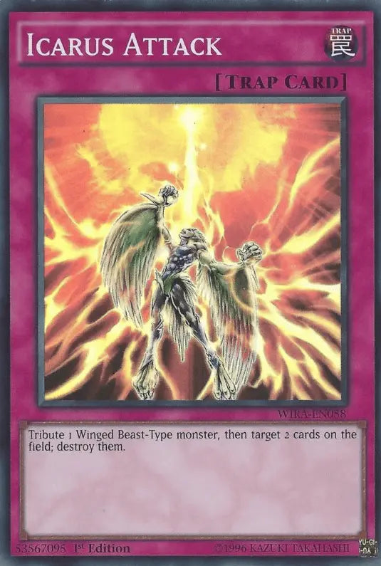 Icarus Attack [WIRA-EN058] Super Rare - Doe's Cards