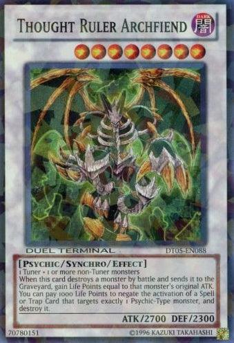 Thought Ruler Archfiend [DT05-EN088] Super Rare - Doe's Cards