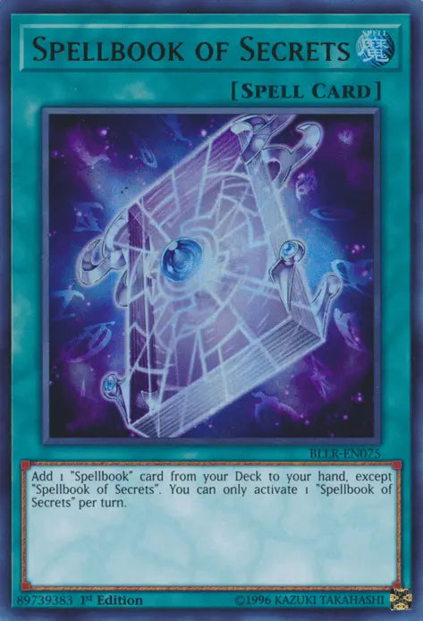 Spellbook of Secrets [BLLR-EN075] Ultra Rare - Doe's Cards