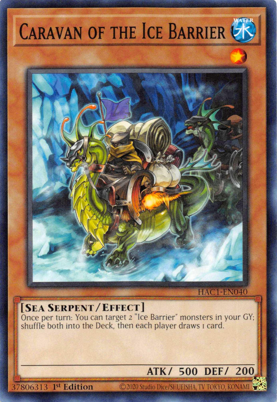 Caravan of the Ice Barrier [HAC1-EN040] Common - Doe's Cards