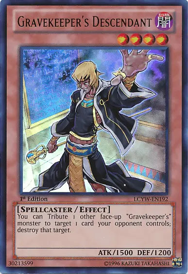 Gravekeeper's Descendant [LCYW-EN192] Ultra Rare - Doe's Cards