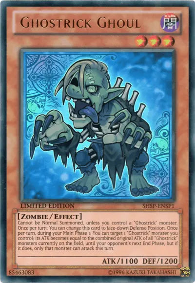 Ghostrick Ghoul [SHSP-ENSP1] Ultra Rare - Doe's Cards