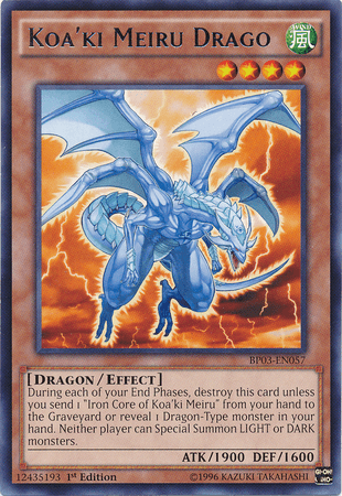 Koa'ki Meiru Drago [BP03-EN057] Rare - Doe's Cards