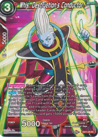 Whis, Destruction's Conductor (EX11-03) [Universe 7 Unison] - Doe's Cards