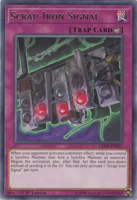 Scrap-Iron Signal [LED6-EN027] Rare - Doe's Cards