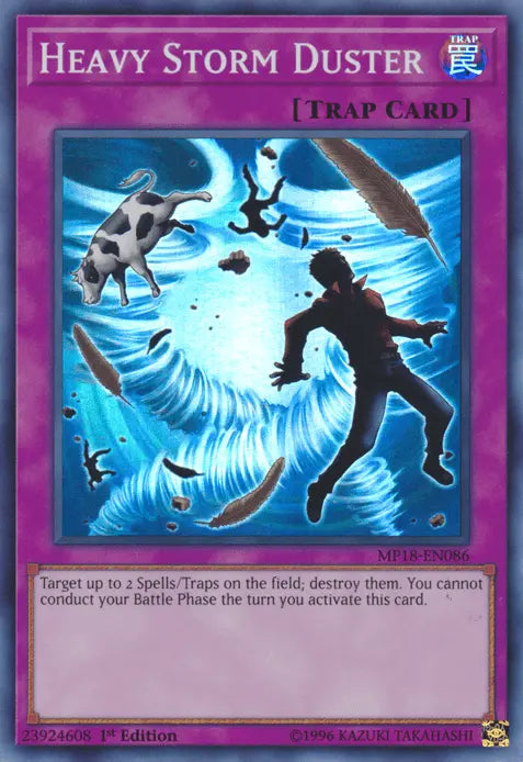 Heavy Storm Duster [MP18-EN086] Super Rare - Doe's Cards