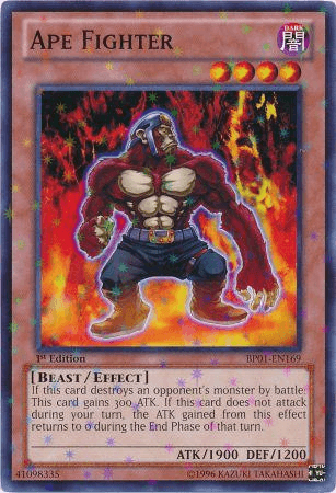 Ape Fighter [BP01-EN169] Starfoil Rare - Doe's Cards