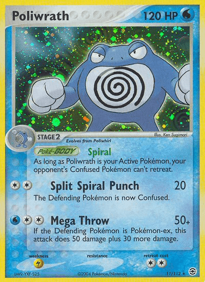 Poliwrath (11/112) [EX: FireRed & LeafGreen] - Doe's Cards