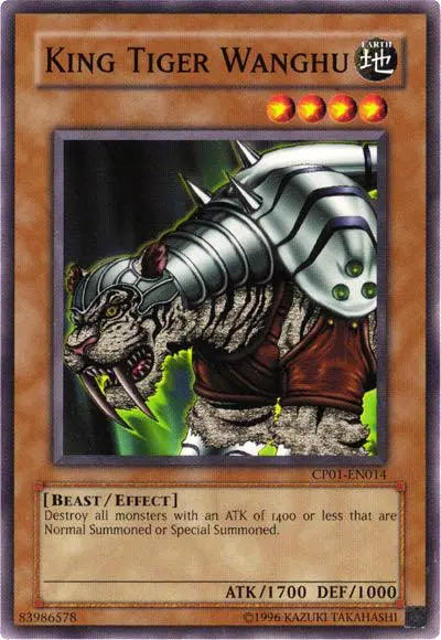 King Tiger Wanghu [CP01-EN014] Common - Doe's Cards