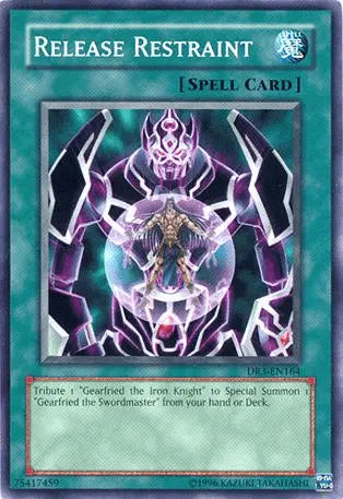 Release Restraint [DR3-EN164] Common - Doe's Cards