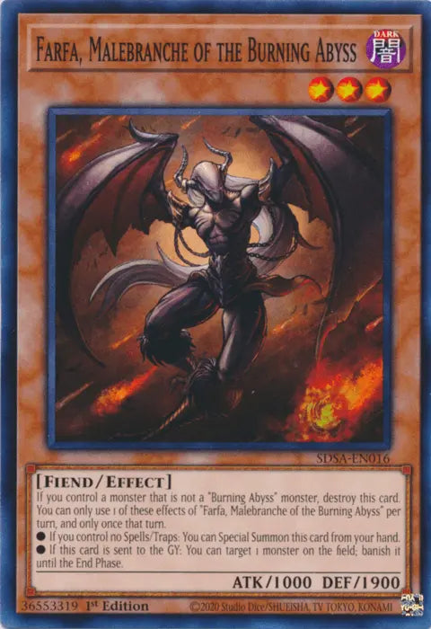 Farfa, Malebranche of the Burning Abyss [SDSA-EN016] Common - Doe's Cards