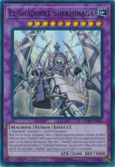 El Shaddoll Shekhinaga [SDSH-EN048] Super Rare - Doe's Cards
