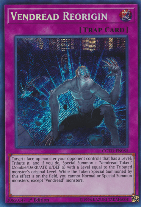 Vendread Reorigin [COTD-EN085] Secret Rare - Doe's Cards