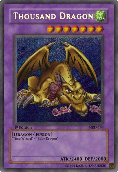 Thousand Dragon [MRD-143] Secret Rare - Doe's Cards