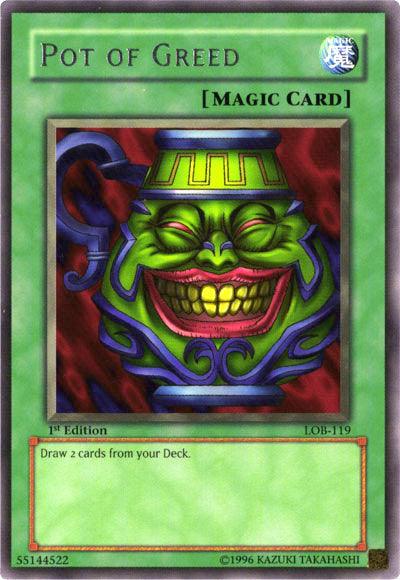 Pot of Greed [LOB-119] Rare - Doe's Cards