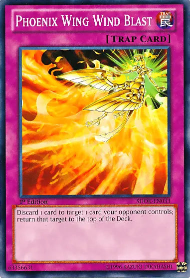 Phoenix Wing Wind Blast [SDOK-EN033] Common - Doe's Cards