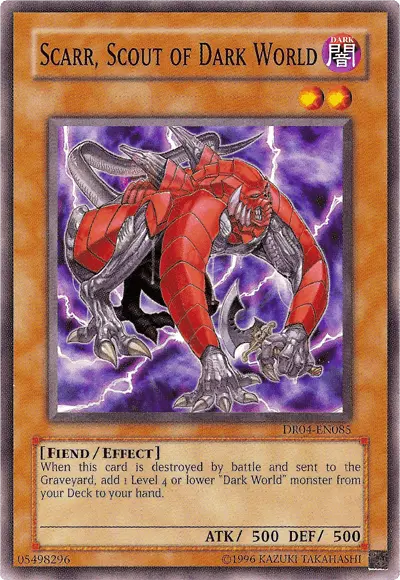 Scarr, Scout of Dark World [DR04-EN085] Common - Doe's Cards