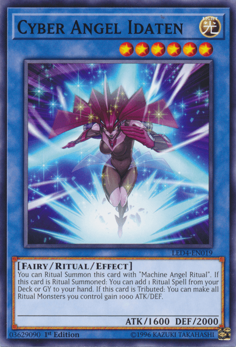 Cyber Angel Idaten [LED4-EN019] Common - Doe's Cards