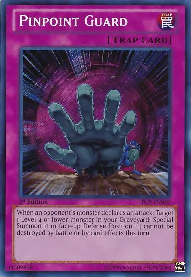 Pinpoint Guard [LTGY-EN069] Secret Rare - Doe's Cards