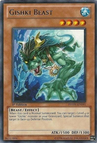 Gishki Beast [PHSW-EN095] Rare - Doe's Cards