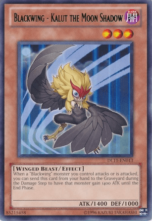 Blackwing - Kalut the Moon Shadow (Green) [DL11-EN013] Rare - Doe's Cards