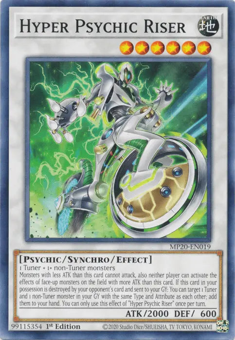 Hyper Psychic Riser [MP20-EN019] Common - Doe's Cards