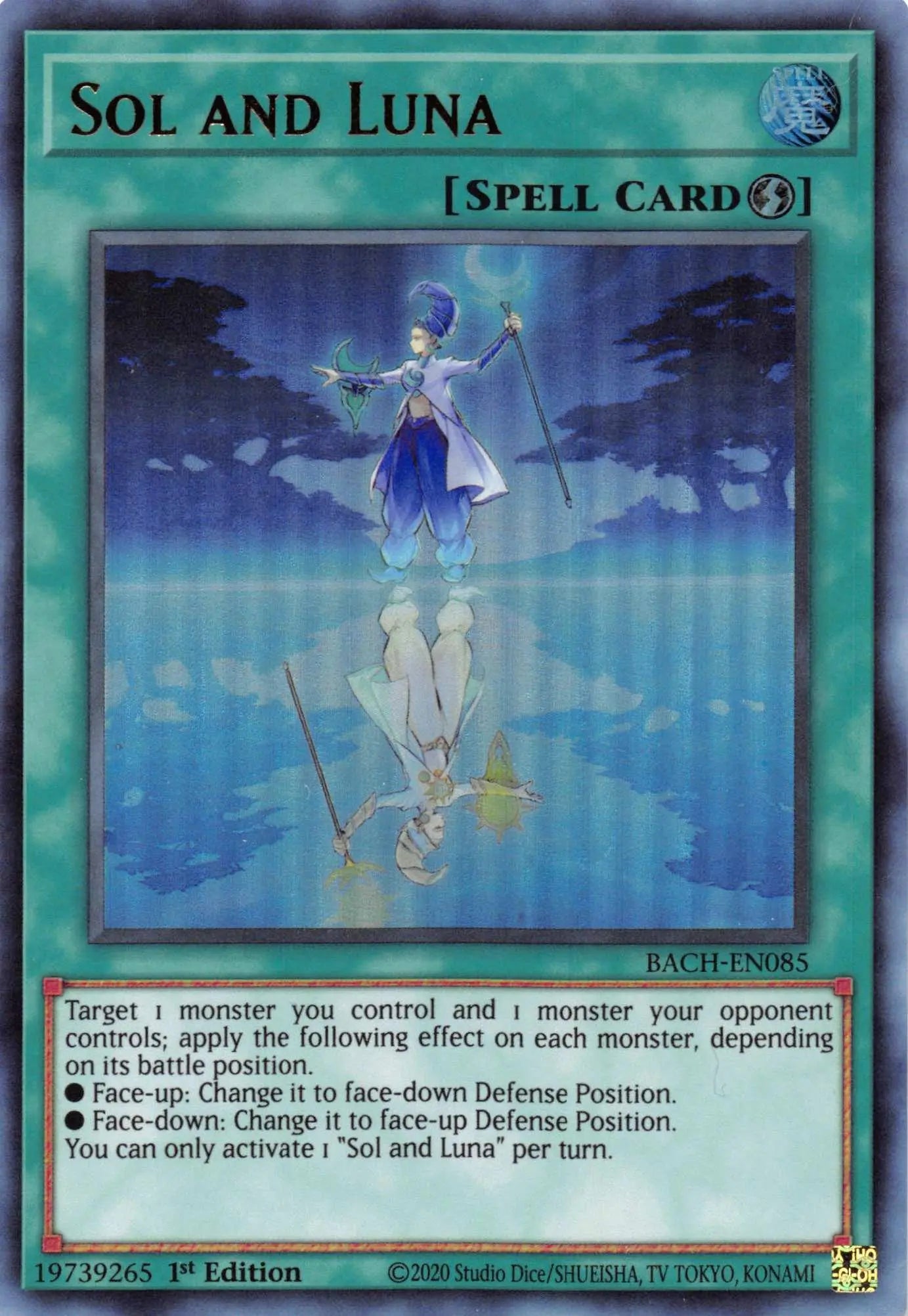 Sol and Luna [BACH-EN085] Ultra Rare - Doe's Cards