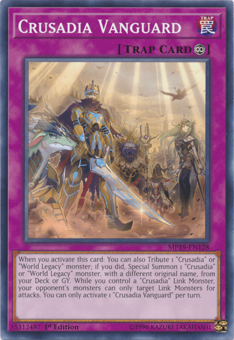 Crusadia Vanguard [MP19-EN128] Common - Doe's Cards