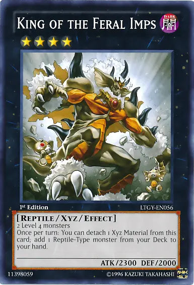 King of the Feral Imps [LTGY-EN056] Common - Doe's Cards