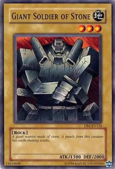 Giant Soldier of Stone [DB1-EN124] Common - Doe's Cards