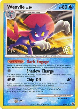 Weavile (40/132) [Countdown Calendar Promos] - Doe's Cards