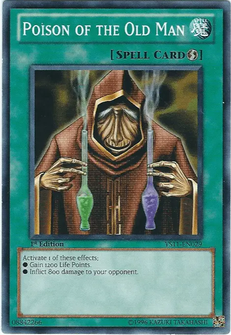 Poison of the Old Man [YS11-EN029] Common - Doe's Cards
