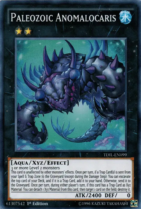 Paleozoic Anomalocaris [TDIL-EN099] Super Rare - Doe's Cards
