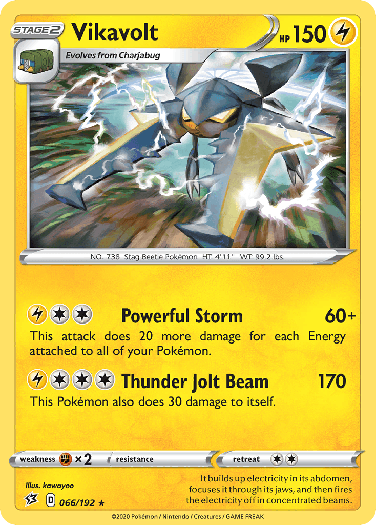 Vikavolt (066/192) [Sword & Shield: Rebel Clash] - Doe's Cards