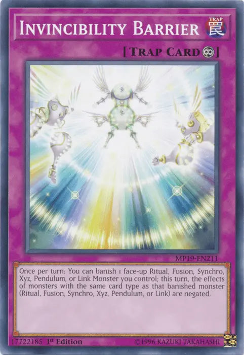 Invincibility Barrier [MP19-EN211] Common - Doe's Cards