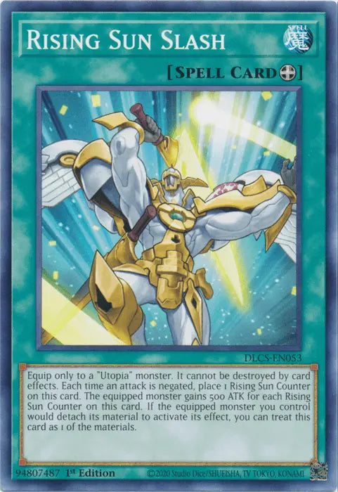 Rising Sun Slash [DLCS-EN053] Common - Doe's Cards