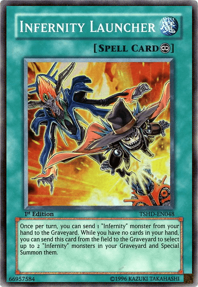 Infernity Launcher [TSHD-EN048] Super Rare - Doe's Cards