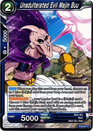 Unadulterated Evil Majin Buu (BT6-044) [Destroyer Kings] - Doe's Cards