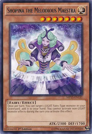 Shopina the Melodious Maestra [MP15-EN131] Rare - Doe's Cards